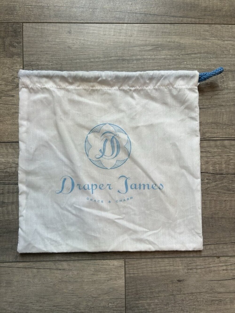Draper James Purse Orange Blue Denim 'Go Y'all' Clutch Bag UT Tennessee Auburn - Picture 12 of 14